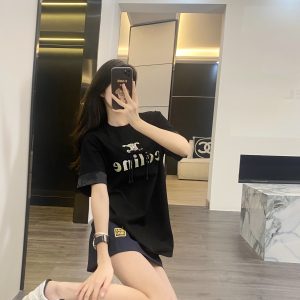 Luxury Celine Stone Short Sleeves