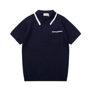 Luxury Hermès Knit Fabric Sweater For Spring