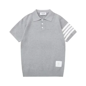 Luxury Thom Browne Knit Fabric Sweater For Spring