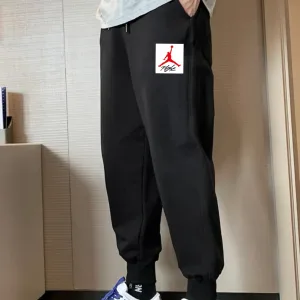Luxury Designer Jordan Casual Pants Ash Fleece Suitable For All Body Types Winter