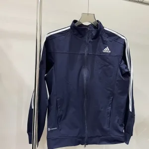 AAA Adidas Coat Blue Jacquard Autumn Winter Early