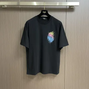 AAA High Quality Fendi Short-Sleeved T-Shirt Red