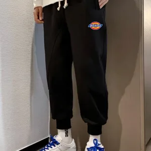 Luxury Designer Dickies Casual Pants Ash Fleece Fabric Suitable For All Body Types Winter