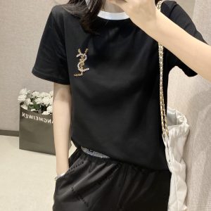 Luxury Saint Laurent Short Sleeves