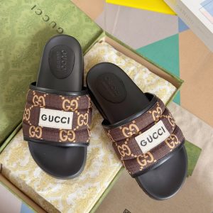 Designer Gucci Sheepskin Slippers