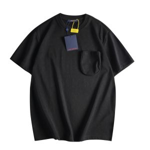 Aaa Luxury Louis Vuitton Cotton Short-Sleeved Shirt For Fall
