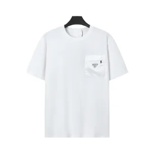 Designer Prada Cotton Short-Sleeved T-Shirt