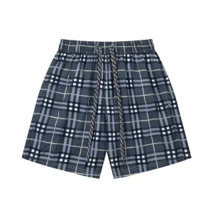Super Clone High Quality Burberry Shorts Polyester Fiber Mesh Quick-Drying Summer Side Pockets
