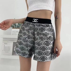 High Quality Chanel Jacquard Shorts