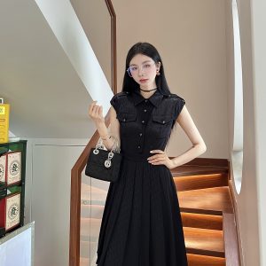 Luxury 1:1 Dior Acetate Dress
