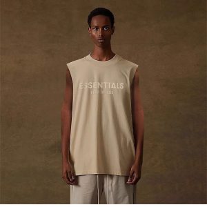 Designer High Quality Fear Of God Rubber Sleeveless