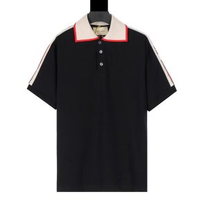 Aaa Gucci Cotton Short-Sleeved Polo Shirt