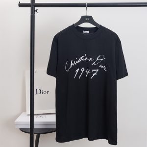 Aaa High Quality Dior Cotton Short-Sleeved T-Shirt