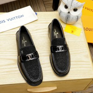 Luxury Louis Vuitton Cowhide Leather Shoes