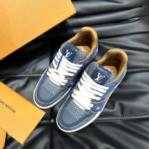 AAA Ami Sneakers Ash Cowhide Rubber Outsole
