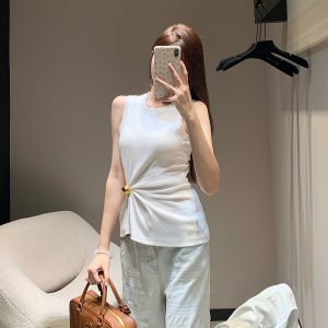 1:1 Loewe Cotton Vest For Spring