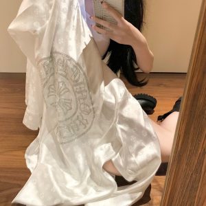 Aaa Luxury Chrome Hearts Jacquard Shirt For Spring