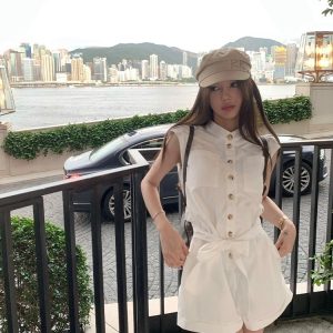 Aaa Miu Miu Gold Sleeveless