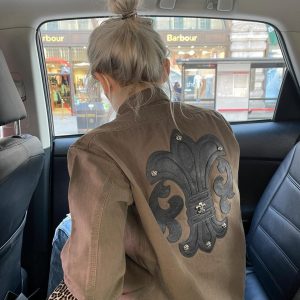 Designer Chrome Hearts Leather Shirts