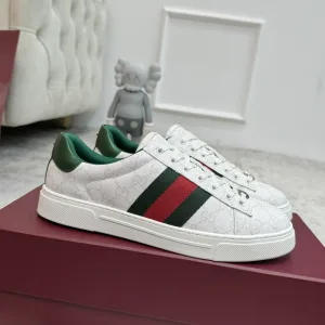 High Quality Gucci Casual Shoes Top-Grain Cowhide Sheepskin Summer Autumn