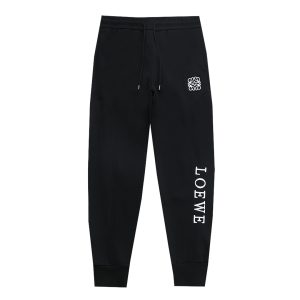 Luxury Loewe Cotton Trousers For Fall