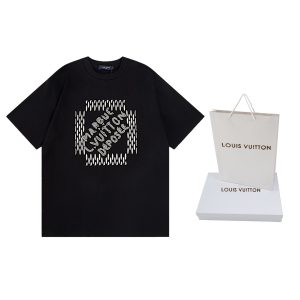 Aaa Louis Vuitton Cotton Short-Sleeved T-Shirt