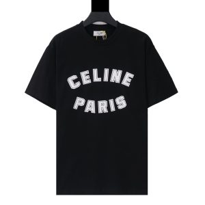 Aaa Luxury Celine Cotton Short-Sleeved T-Shirt For Summer