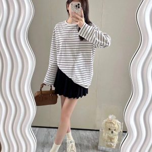 Luxury Designer Miu Miu Abs Long Sleeves