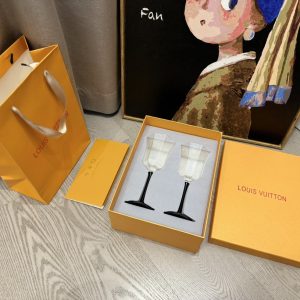 1:1 Luxury Louis Vuitton Glass Wine Glass