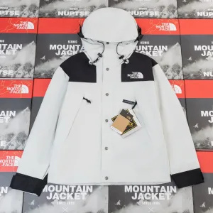 Luxury Super Clone North Jacket Red Gore-Tex Down Fleece Embroidery