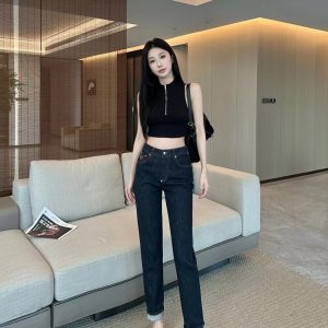 High Quality Luxury Prada Denim Jeans