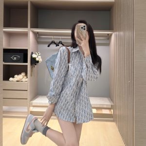 1:1 Luxury Dior Jacquard Shirts