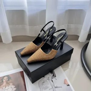 Luxury High Quality Saint Laurent Sandals Ash Spring Early