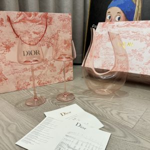 High Quality Dior Crystal Glass Set