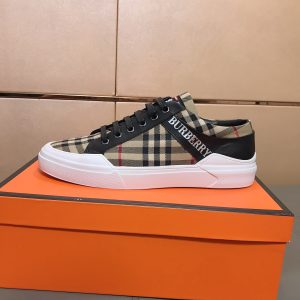 1:1 Aaa Burberry Cowhide Casual Shoes