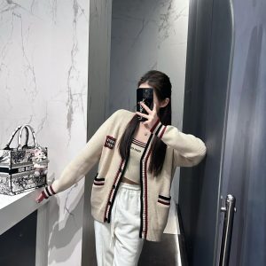 Aaa Luxury Miu Miu Cardigan