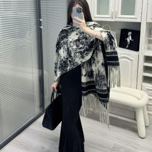 High Quality Aaa Dior Jacquard Shawl