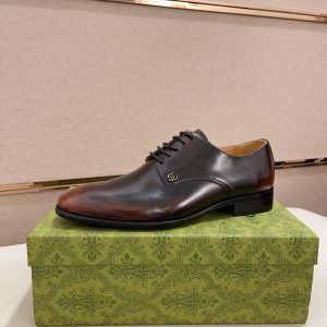 Luxury Gucci Cowhide Leather Shoes