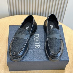 Luxury Dior Calfskin Loafers