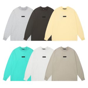Luxury Fear Of God Long-Sleeved T-Shirt For Spring