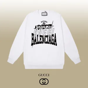 Designer Gucci Sweatshirt Black Cotton