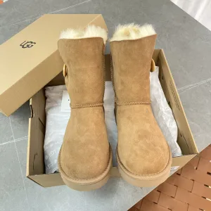 Reps Ugg Sneakers Red Eva Sheepskin Winter