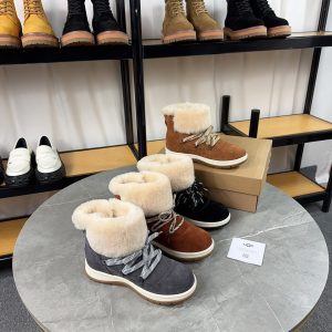 High Quality Ugg Cowhide Snow Boots For Winter