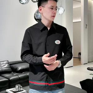 Reps Gucci Long-Sleeved Shirt Red Cotton Autumn
