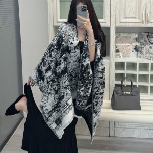 Aaa Dior Jacquard Shawl