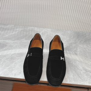 Aaa Hermès Cowhide Loafers