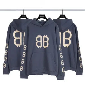 AAA Balenciaga Ruler Blue Adhesive Street Style Autumn