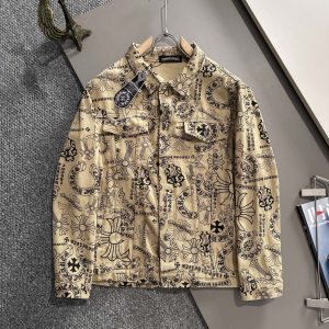 Luxury Chrome Hearts Denim Outerwear