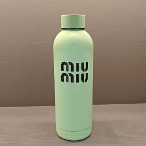 High Quality Luxury Miu Miu Stainless Steel Thermos
