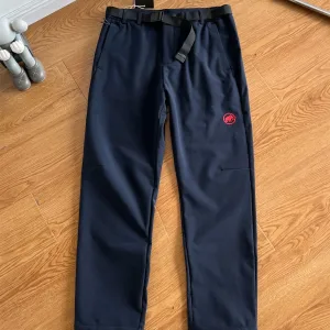 AAA Mammut Belt Red Nylon Fleece Autumn Winter Slim Fit